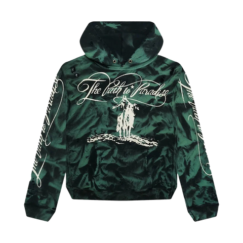 Hellstar Marble Paradise Hoodie Green/Black