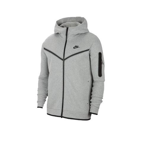 Nike Sportswear Tech Fleece Full-Zip Hoodie Grey