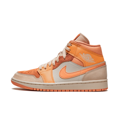 Jordan 1 Mid Apricot Orange (Women's)
