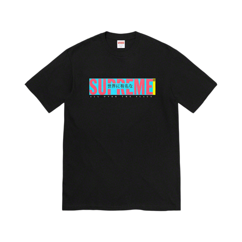 Supreme All Over Tee Black