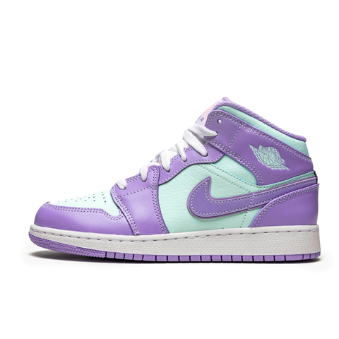 Jordan 1 Mid Purple Aqua (GS)