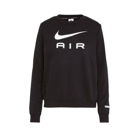 Nike Sportswear Air French Terry Crew Black