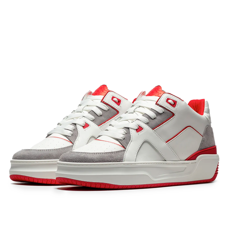JUST DON Low Luxury JD3 White Red