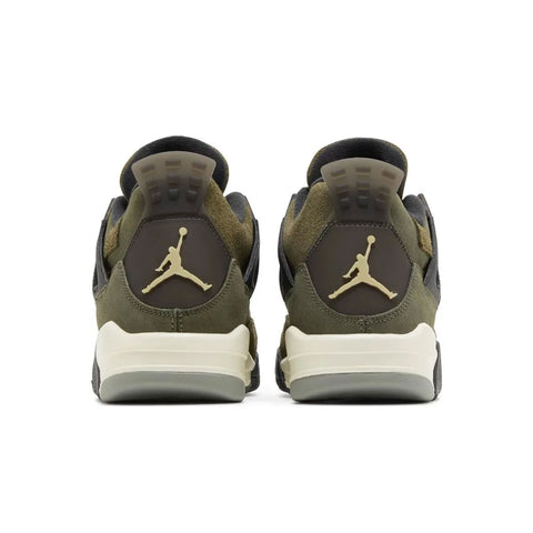 Air Jordan 4 Retro SE Craft Medium Olive (GS)
