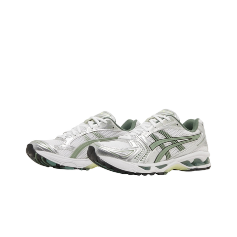 ASICS Gel-Kayano 14 White Pure Silver Slate Grey Sage