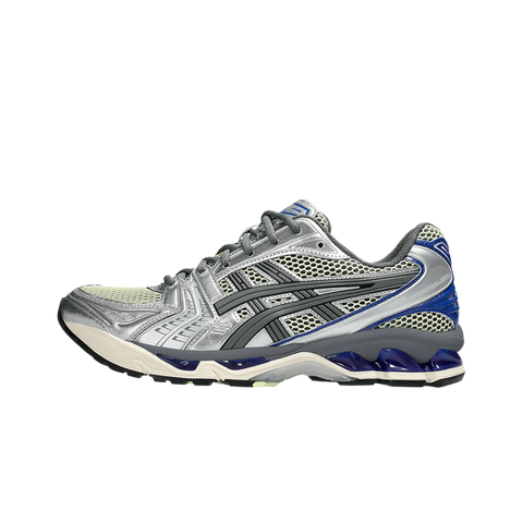 ASICS Gel-Kayano 14 Soft Yellow Asics Blue