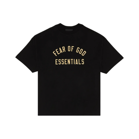 Fear of God Essentials Jersey Crewneck Tee Black
