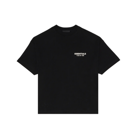 Fear of God Essentials Jersey Crewneck Tee FW24 Black