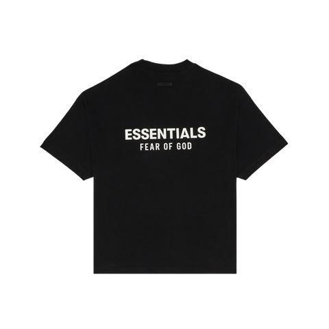 Fear of God Essentials Jersey Crewneck Tee FW24 Black