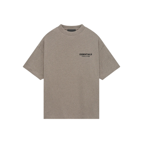 Fear of God Essentials Jersey Crewneck Tee Heather Gray