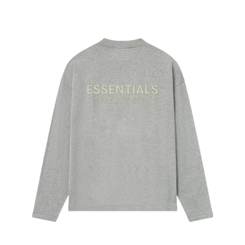 Fear of God Essentials Classic Short-Sleeve Tee Concrete Heather
