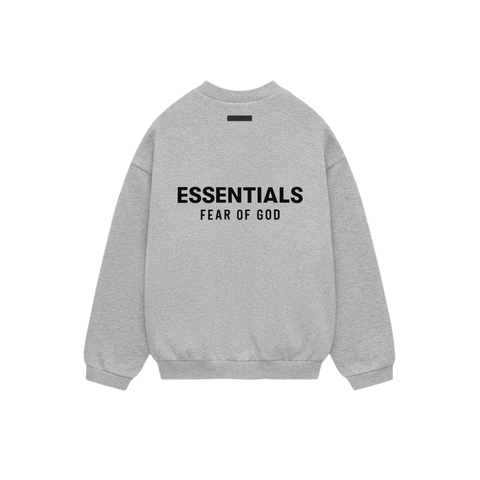 Fear of God Essentials Fleece Crewneck II Light Heather Grey