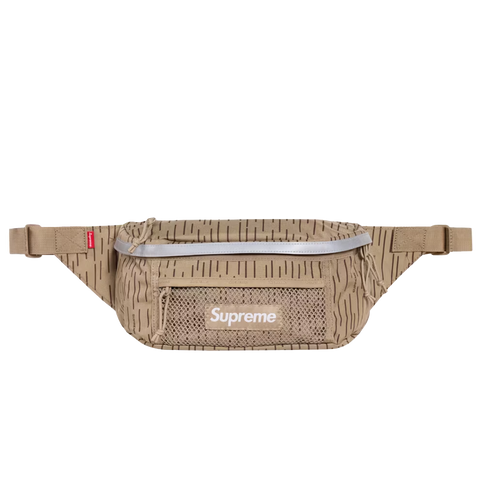 Supreme Waist Bag Tan Raindrop