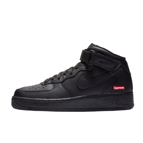 Nike Air Force 1 Mid Supreme Black