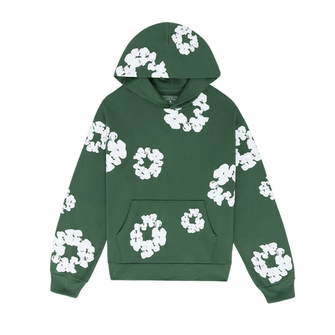 Denim Tears The Cotton Wreath Sweatshirt Green/White
