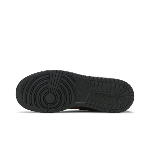 Jordan 1 Low Gym Red Black Pebbled (GS)