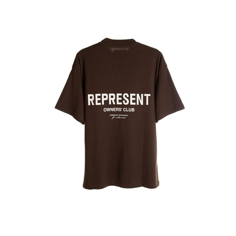 Represent Owner's Club T-Shirt Brown/White
