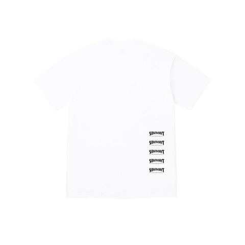 Supreme x Thrasher Back Tail Tee White