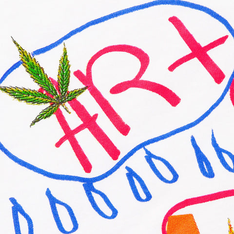 Supreme x Martine Rose Lee Scratch Perry Tee White