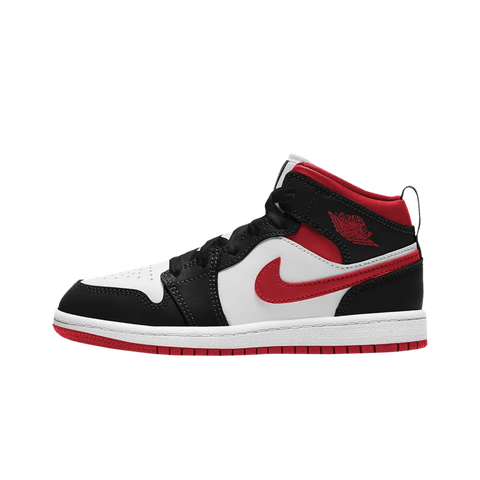 Jordan 1 Mid Gym Red Black White (PS)