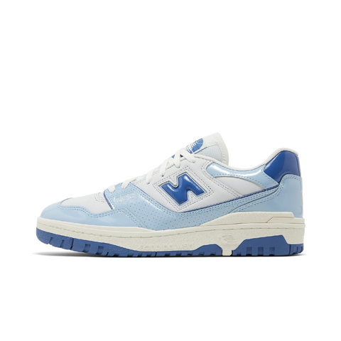 New Balance 550 Chrome Blue Patent