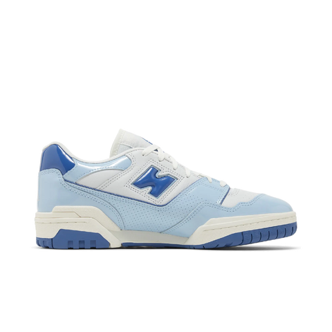 New Balance 550 Chrome Blue Patent