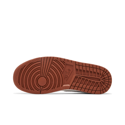 Jordan 1 Mid Dusty Peach Night Maroon (Women's)