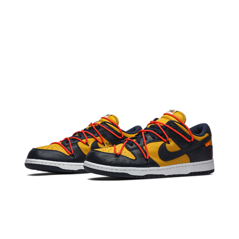 Nike Dunk Low Off-White University Gold