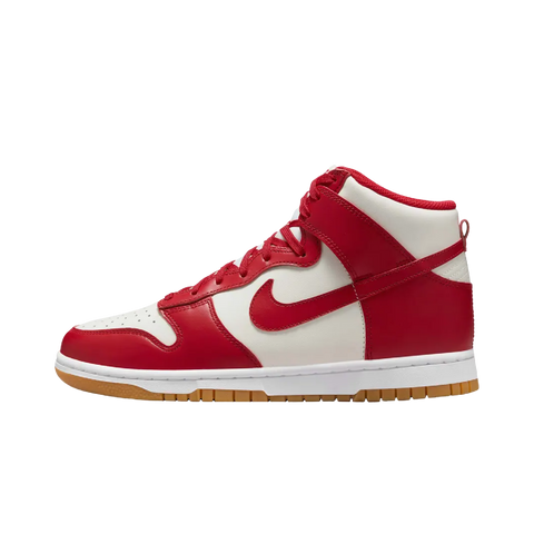 Nike Dunk High Sail Gym Red Gum (Women's)