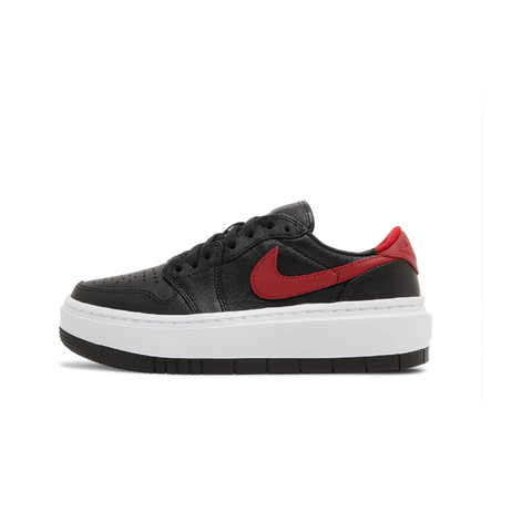 Jordan 1 Elevate Low Black Gym Red White (Women's)