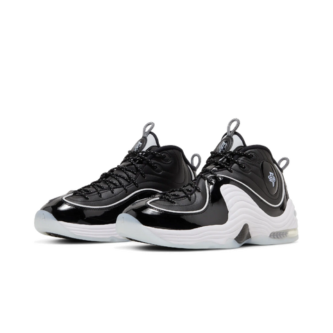 Nike Air Penny 2 Black Patent Football Grey