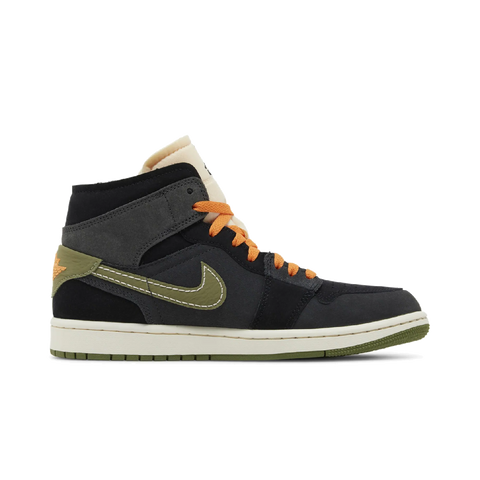Jordan 1 Mid SE Craft Anthracite Light Olive