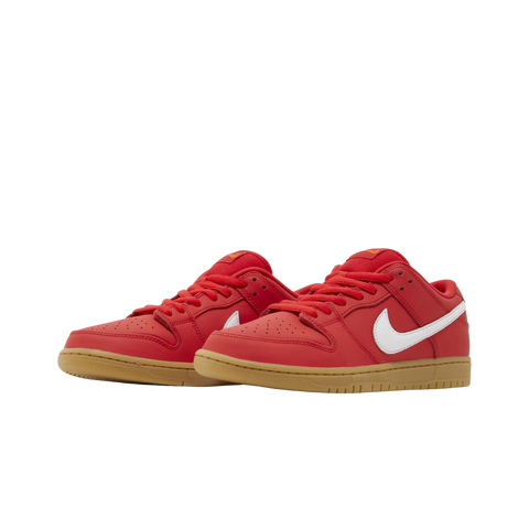 Nike SB Dunk Low University Red Gum