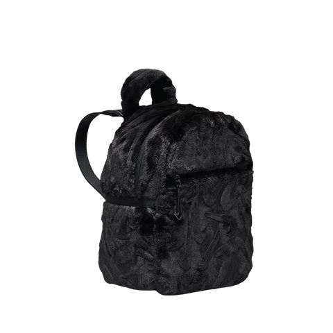 Nike Sportswear Futura Faux Fur Mini Backpack Black
