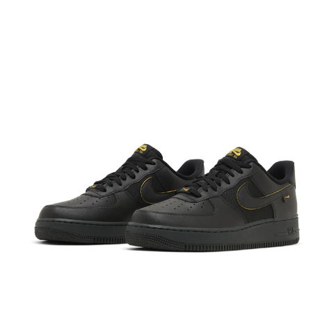 Nike Air Force 1 Low '07 Ballistic Mesh Black University Gold
