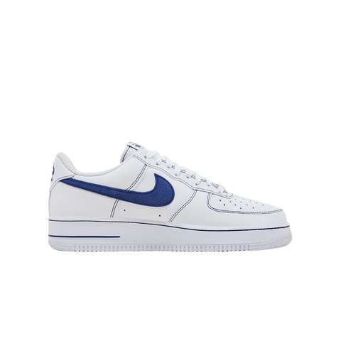Nike Air Force 1 Low '07 LV8 White Deep Royal Blue