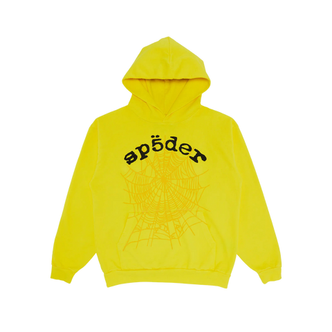 Sp5der Legacy Hoodie Yellow