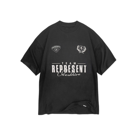 Represent World Championship T-Shirt - Stained Black