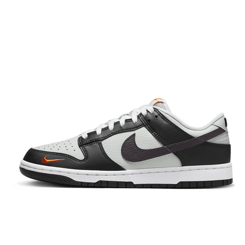 Nike Dunk Low Black Total Orange Mini Swoosh