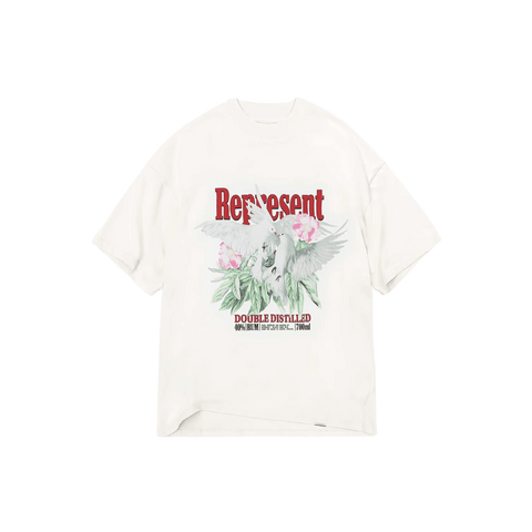 Represent Double Distilled T-Shirt - Flat White