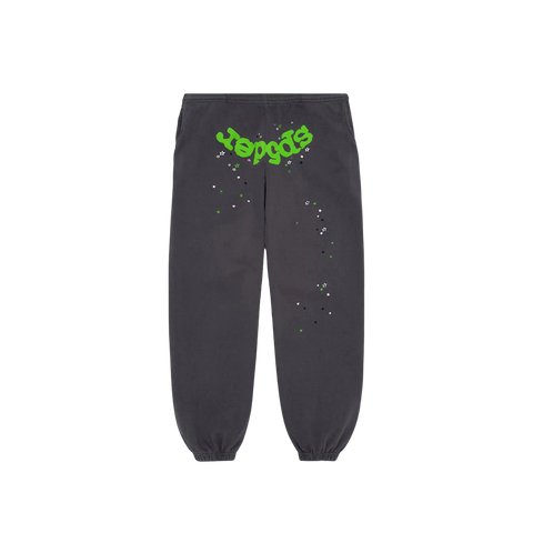 Sp5der Wait Web Sweatpants Slate Grey