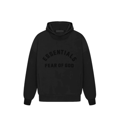 Fear of God Essentials Hoodie SS23 'Jet Black'