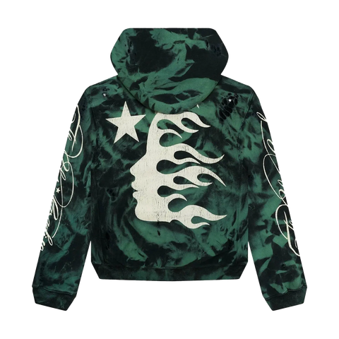 Hellstar Marble Paradise Hoodie Green/Black