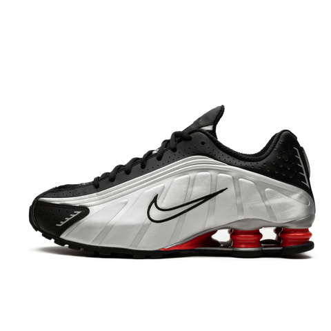 Nike Shox R4 Black Metallic Silver