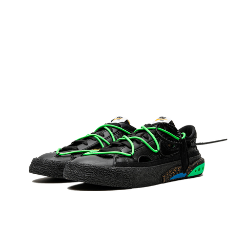 Nike Blazer Low Off-White Black Electro Green