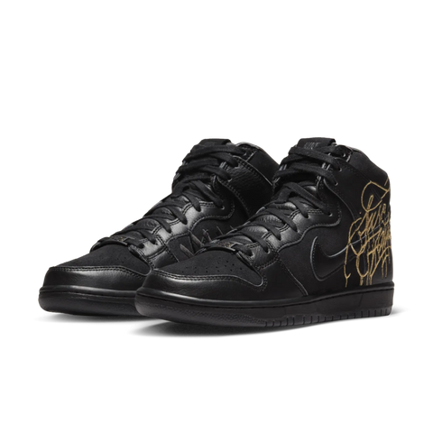 Nike SB Dunk High FAUST Black Gold
