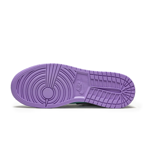 Jordan 1 Mid Purple Aqua (GS)